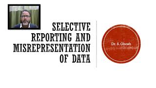 Selective Reporting and Misrepresentation of Data [upl. by Danita116]