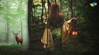 Enchanted Celtic Music  432Hz Nature Music  Magical Forest Sounds [upl. by Aihsekram632]