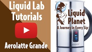 Liquid Lab  Aerolatte Grande Milk Frother [upl. by Swan]