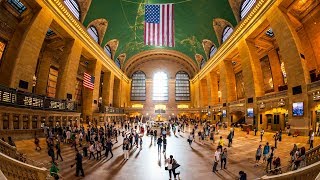 Walking Tour of Grand Central Terminal — New York City 【4K】🇺🇸 [upl. by Ammon]