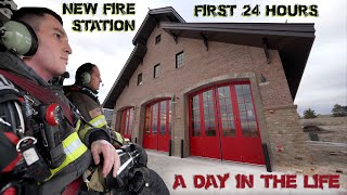 First 24 Hours in a New Fire Station  A Day in the Life [upl. by Nicks]