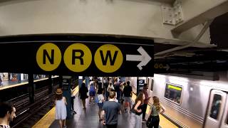 ⁴ᴷ The Busiest NYC Subway Station Times Square–42nd StreetPort Authority Bus Terminal [upl. by Elyk615]