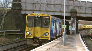 Half an Hour at 216  Birkenhead North Station 1022017  Class 507 508 terminus [upl. by Inaffets966]