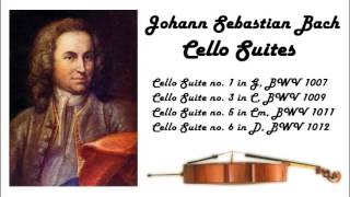 Johann Sebastian Bach  Cello suites in 432 Hz great for reading or studying [upl. by Downing]