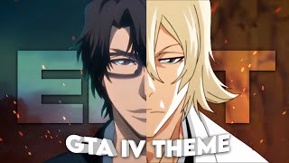 Aizen x Urahara  GTA IV Theme Edit [upl. by Neleh255]